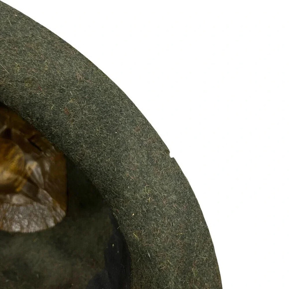 Lock & Co Hatters Green Felt Fedora Hat - Picture 3 of 6